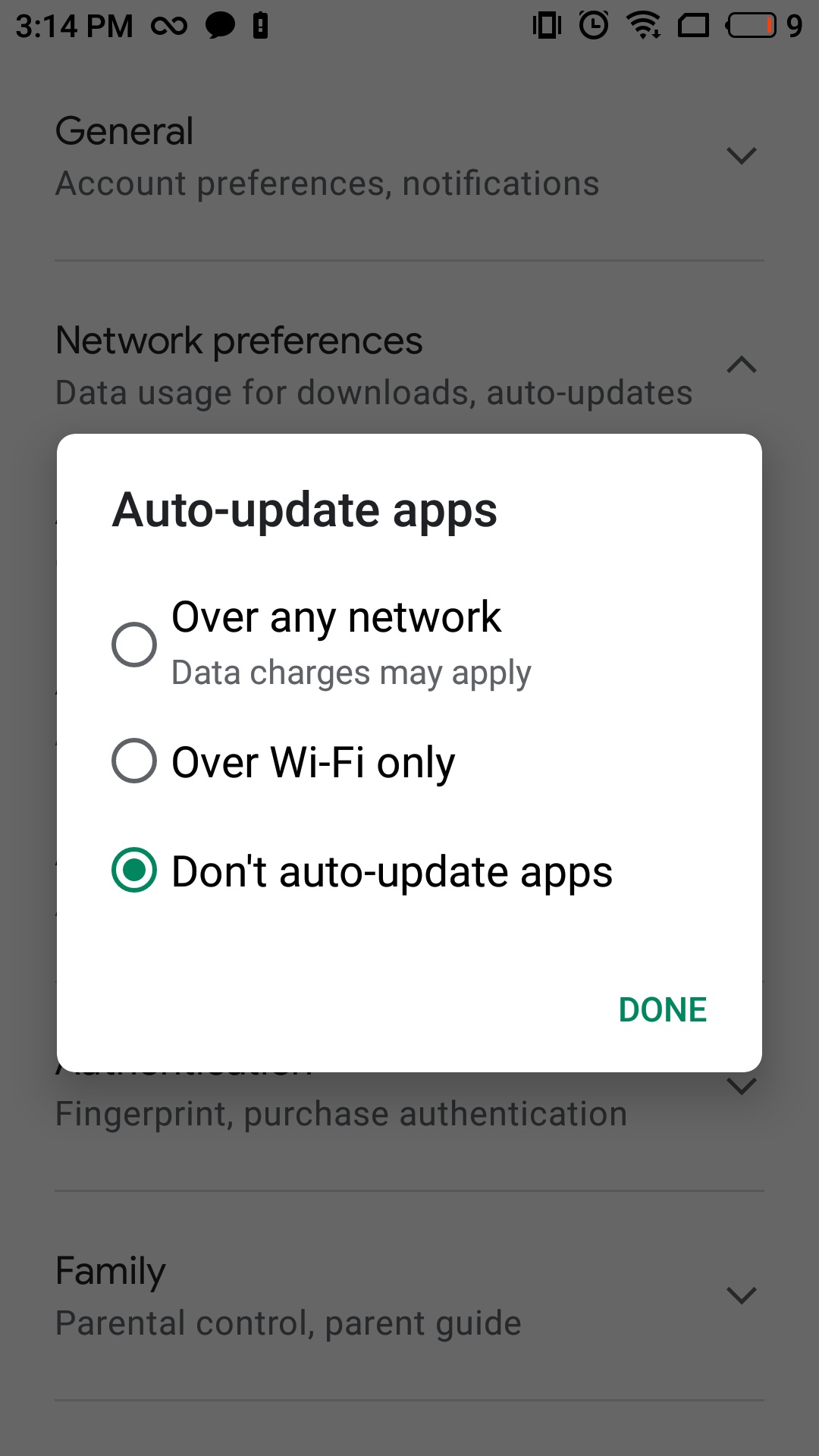auto update apps